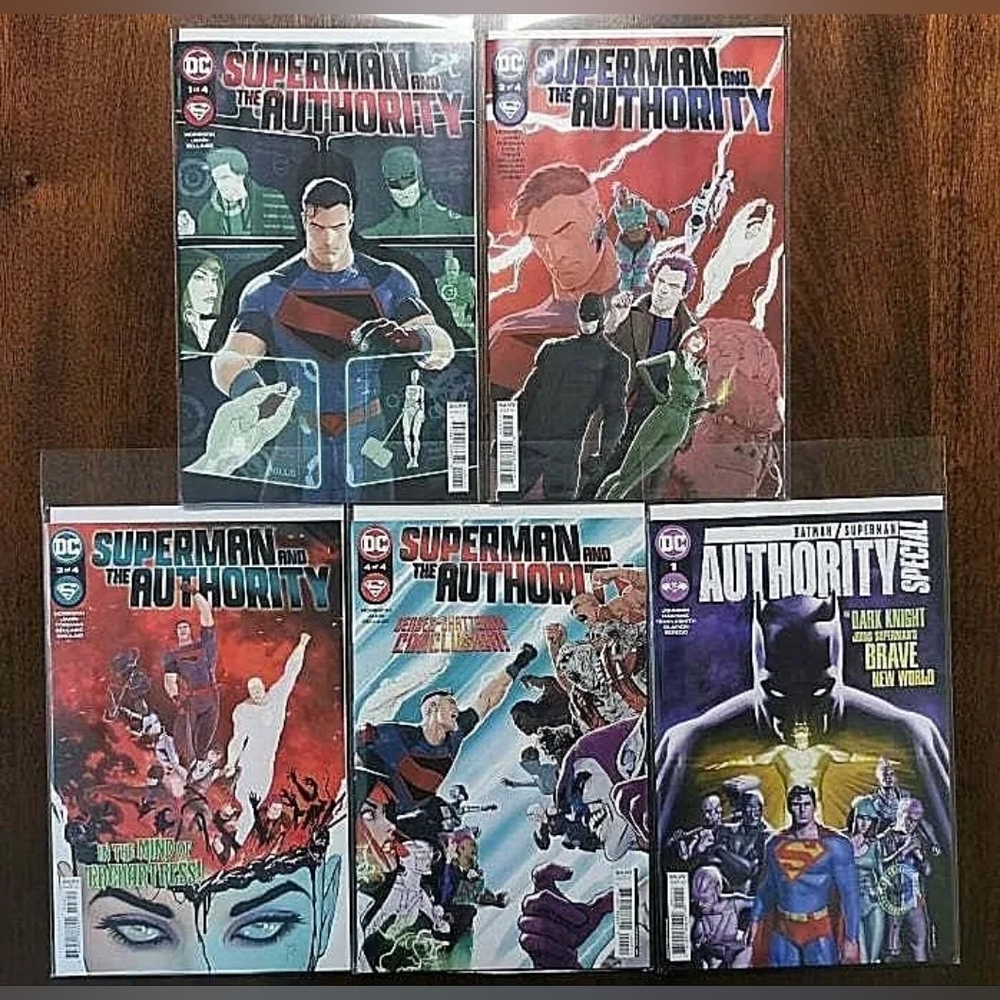 Superman and The Authority #1, 2, 3, 4, Batman Superman Special, DC Comics